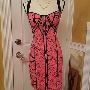 Rare Factory by Erik Hart Saks Hot Pink Dress